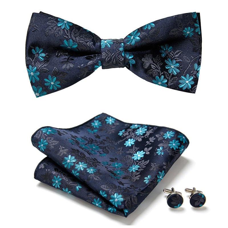Three-Piece Set Featuring Stylish Bowties