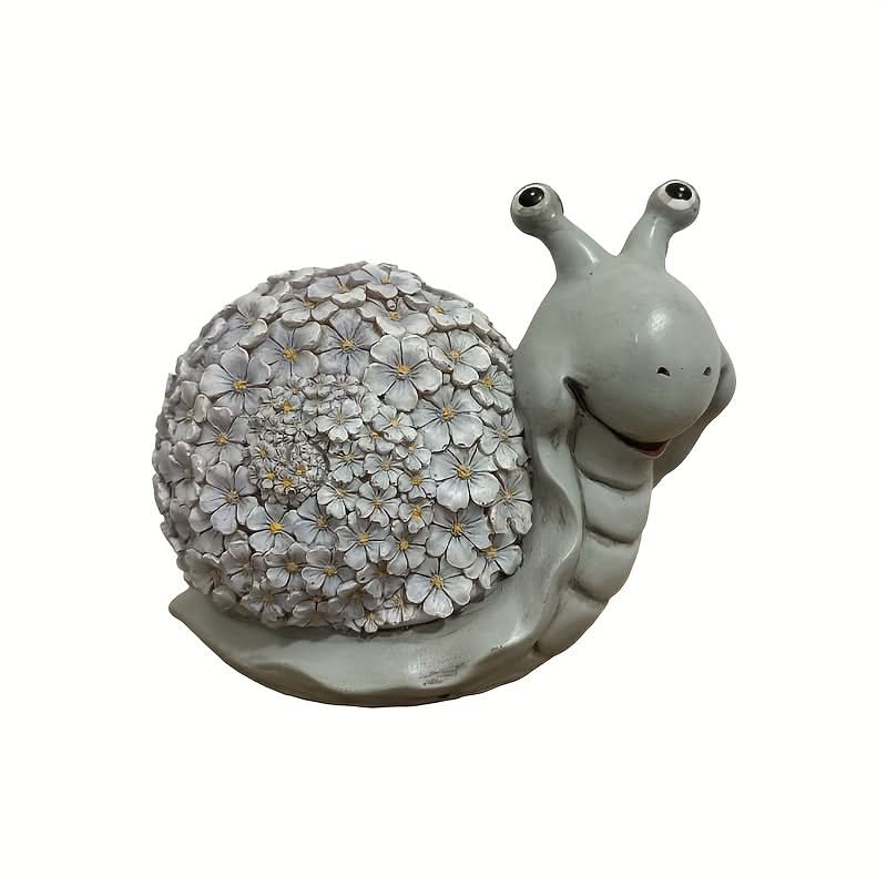 Solar Light for Garden - Snail Design Decorative Statue