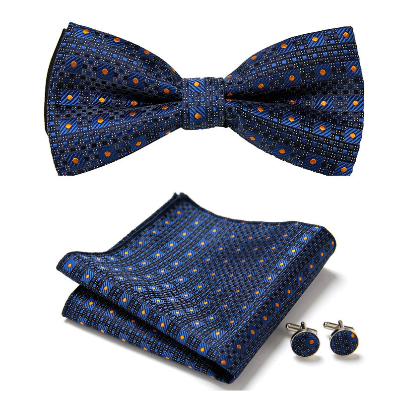 Three-Piece Set Featuring Stylish Bowties