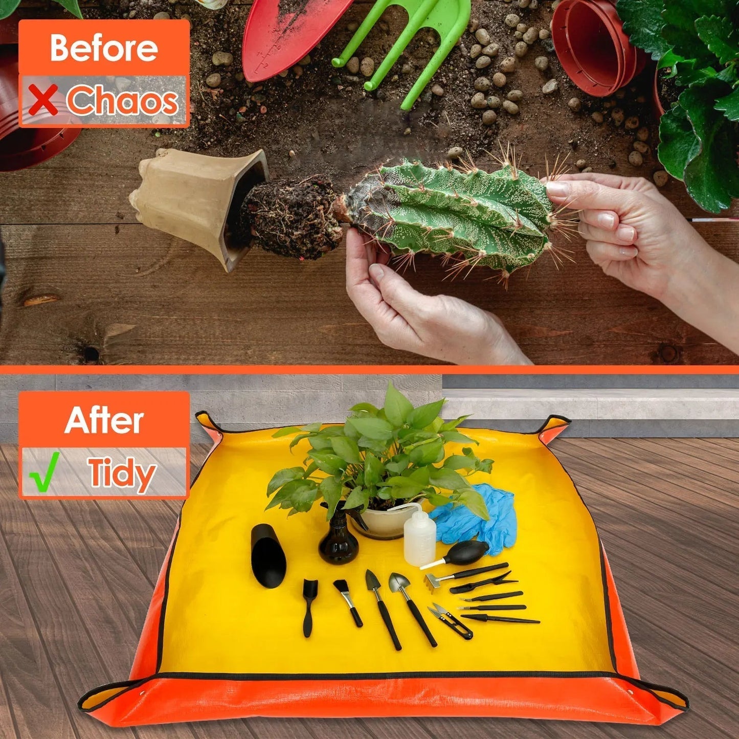 Clean Plant Care Anywhere – Dirt-Free and Precise Gardening Tool