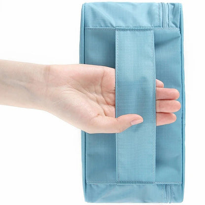 Compact Travel Lingerie Organizer for Bras & Socks – Waterproof Bag 26 × 13 × 12 cm