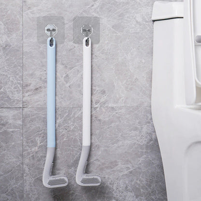 EffortlessClean - 360-Degree Toilet Brush with Extended Handle