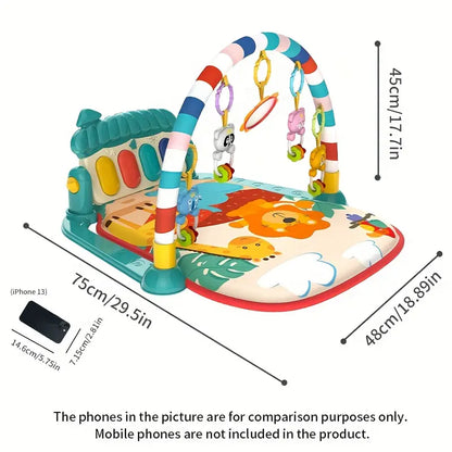 Musical Activity Play Mat with Piano for Gymnastics