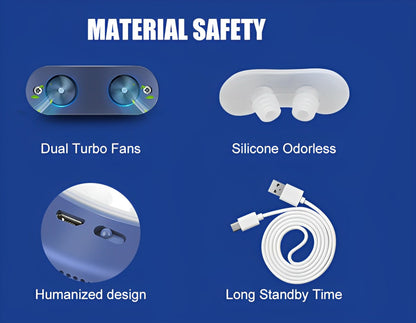 Portable Nose Vent for Quiet Sleep – Mini Snoring Relief Device