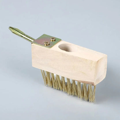 Weed and Moss Brush with Steel Bristles for Paving Joints – 120 cm Handle