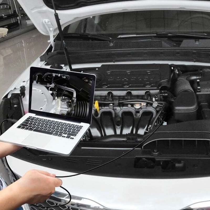 Waterproof USB Endoscope Camera with LED Light - 3-in-1