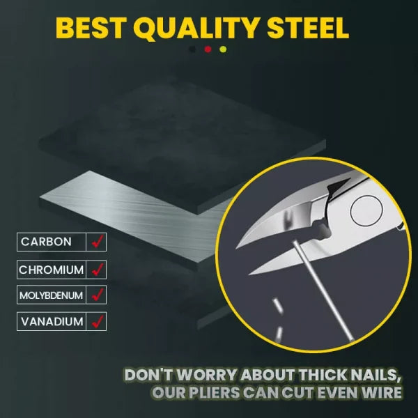 Precision Nail Clippers for Thick and Ingrown Nails