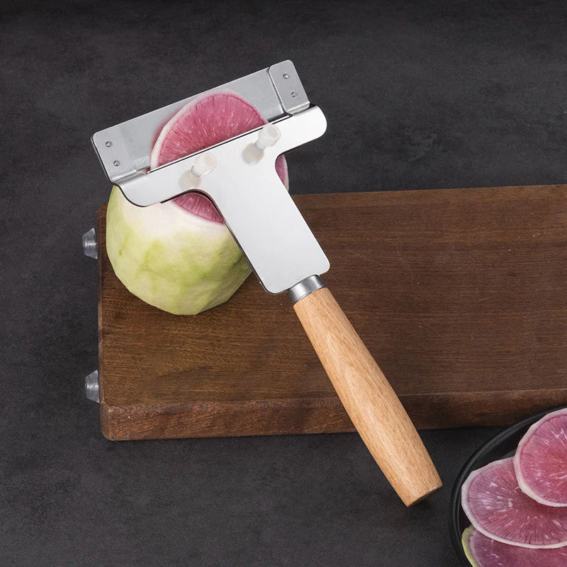 All-in-One Tool for Easy Peeling, Slicing, and Grating