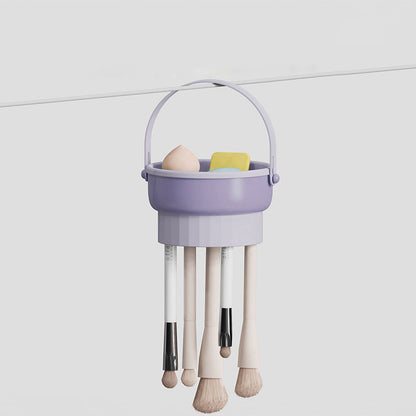 3-in-1 Makeup Brush Cleaning Station | Clean, Dry & Store