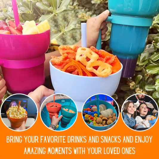 Enjoy Drinks and Snacks Together with Ease