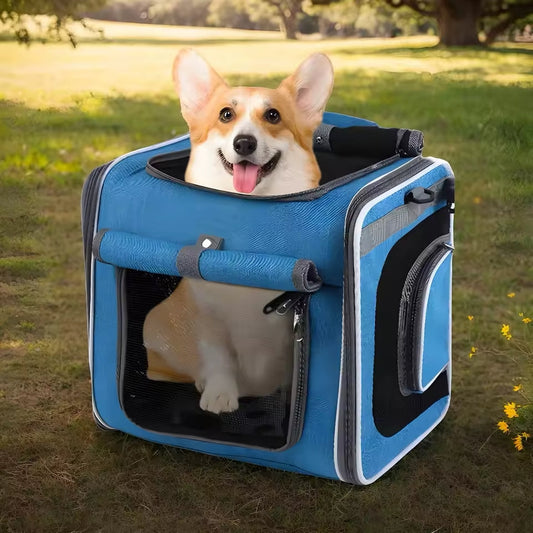 Adjustable Pet Bike Basket – Comfortable and Safe for Small Dogs and Cats