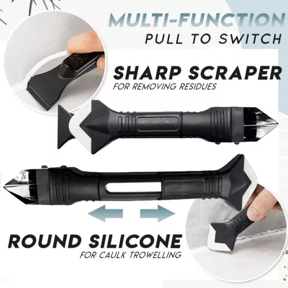 5-in-1 Silicone Scraper Tool Set for Easy Sealing Solutions