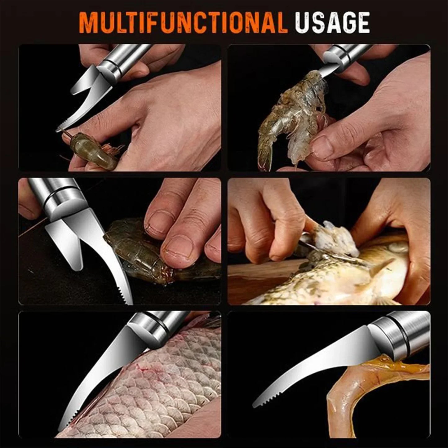 OceanChef | 5-in-1 Seafood & Fish Preparation Knife
