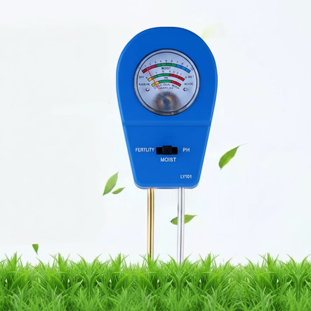 Three-in-One Soil Tester for Garden Use