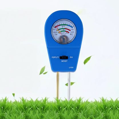 Three-in-One Soil Tester for Garden Use