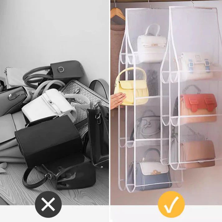 Double Your Storage Space – Dust-Free and Organized Solution