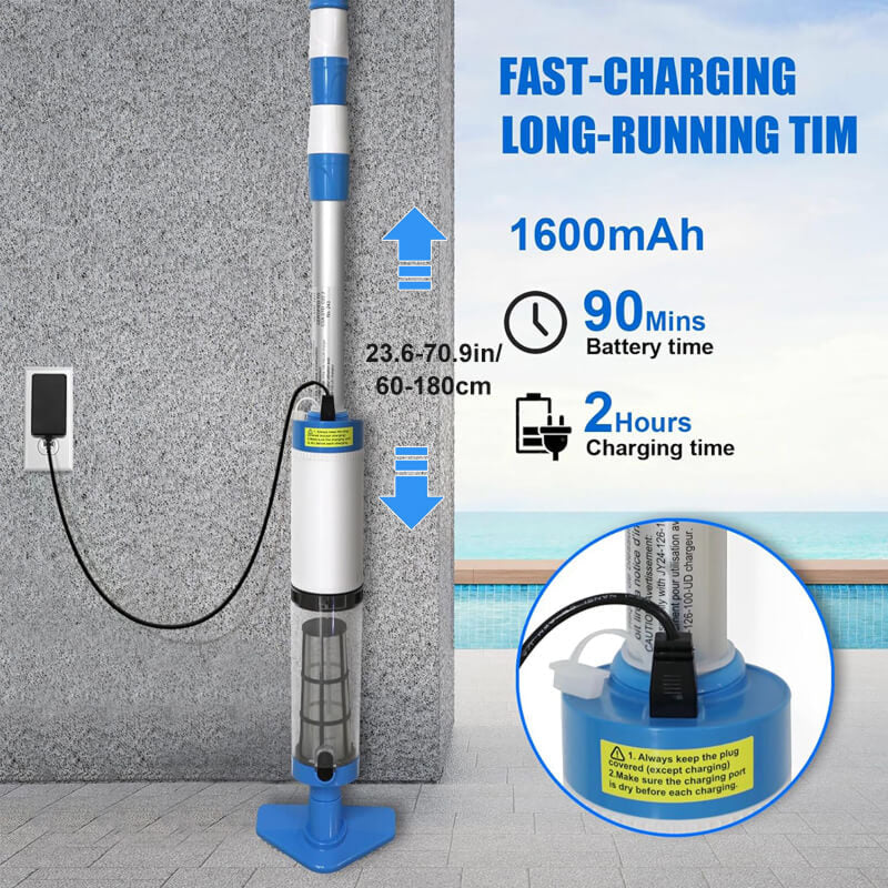 Cordless Pool Vacuum Cleaner for UK Swimming Pools