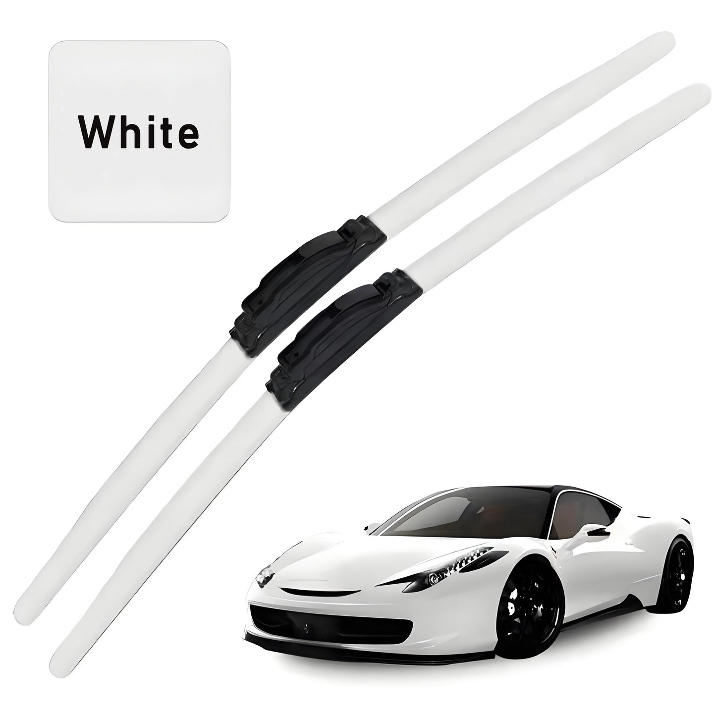 Quiet Performance Frameless Windshield Wipers | Streak-Free Clarity
