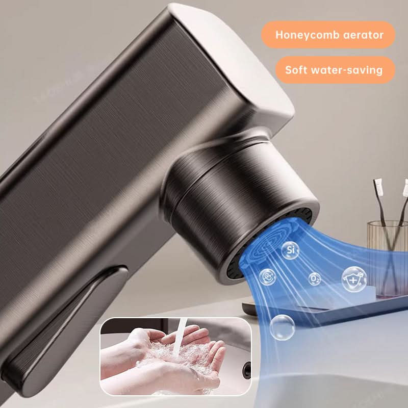 Pull-Out Kitchen Faucet with Three Spray Modes