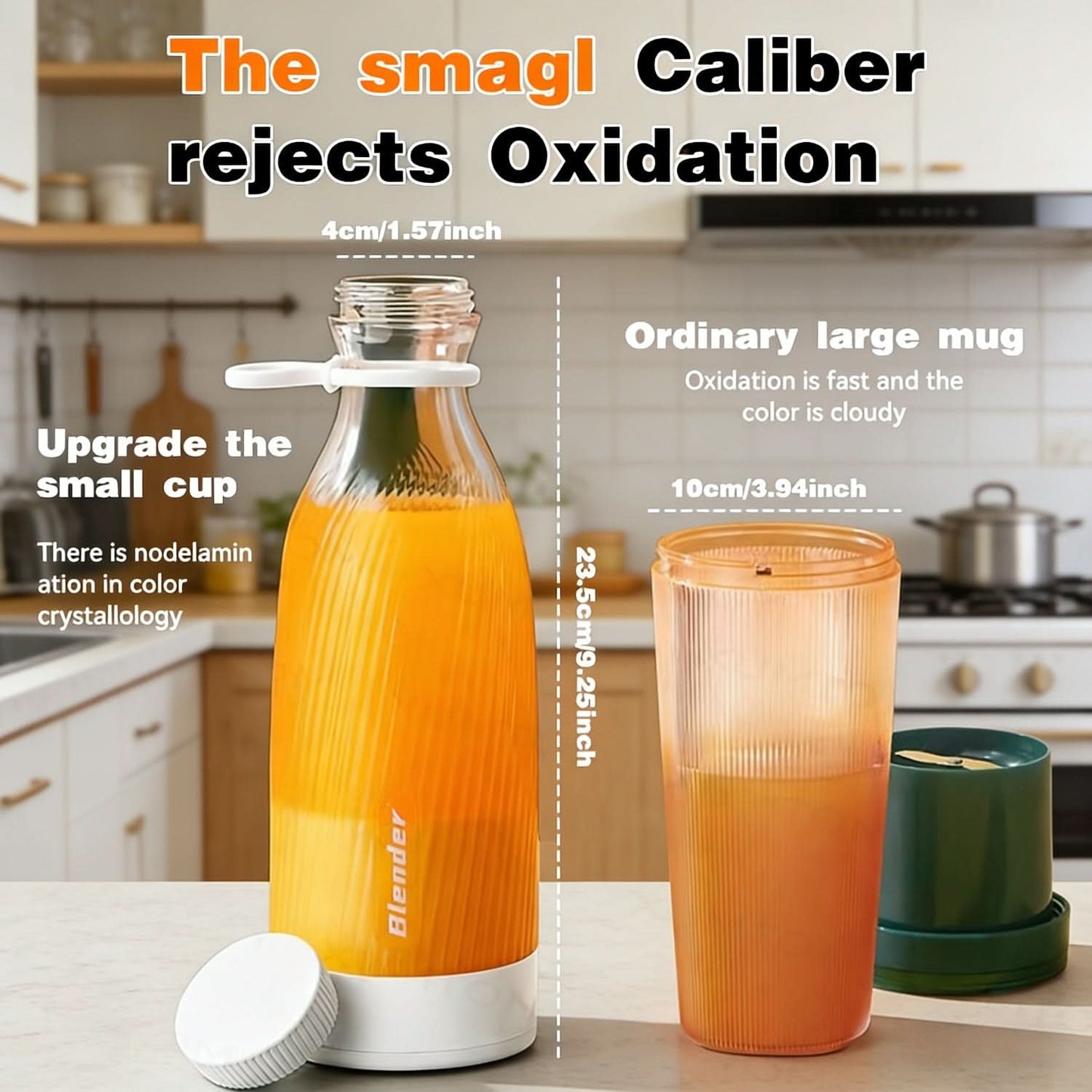 Portable Rechargeable Blender for Juicing on the Go