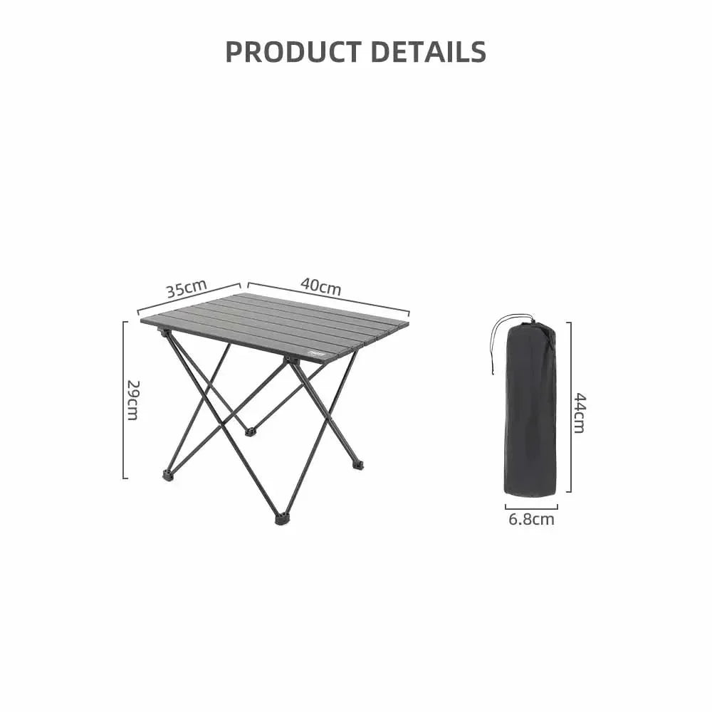 Portable Folding Table for Outdoor Use | Aluminum Camping Table | Collapsible for BBQ, Picnic & Party