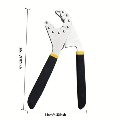 Compact Carbon Steel Wrench | Non-Slip Grip | FlexiTorque