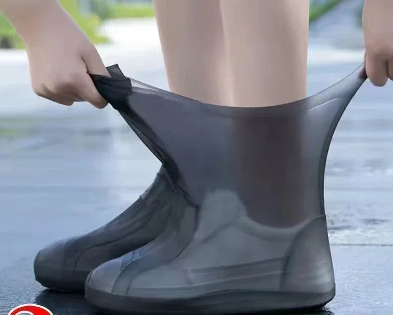 Silicone Waterproof Shoe Covers | Reusable & Slip-Resistant | Fits Sizes 34-45 | Outdoor Weather Protection