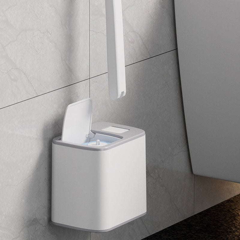 Single-Use Toilet Brush Set for Effortless Cleaning