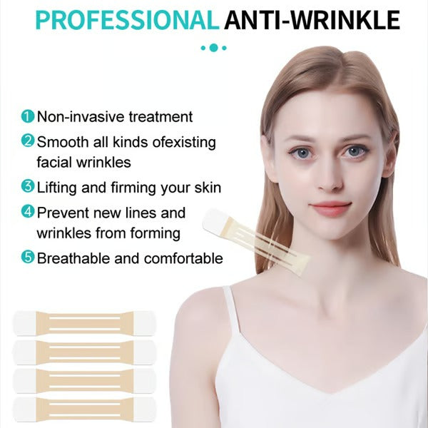 NeckLift Instant Tape for a Youthful Jawline – Seamless & Sweatproof