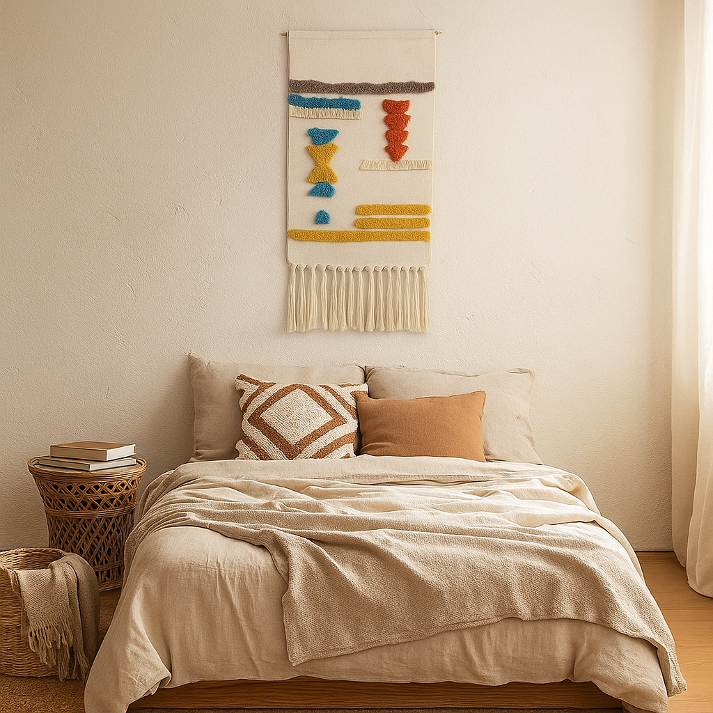 Vibrant Textured Wall Hanging for Stylish Interiors