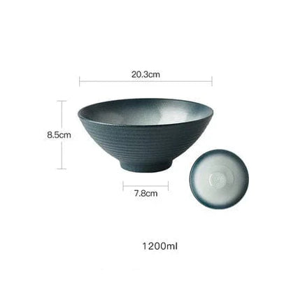 8-Inch Ramen Bowls Made of Ceramic