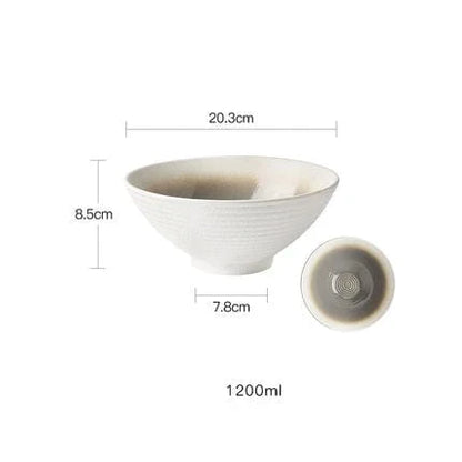 8-Inch Ramen Bowls Made of Ceramic