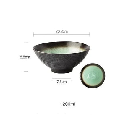 8-Inch Ramen Bowls Made of Ceramic