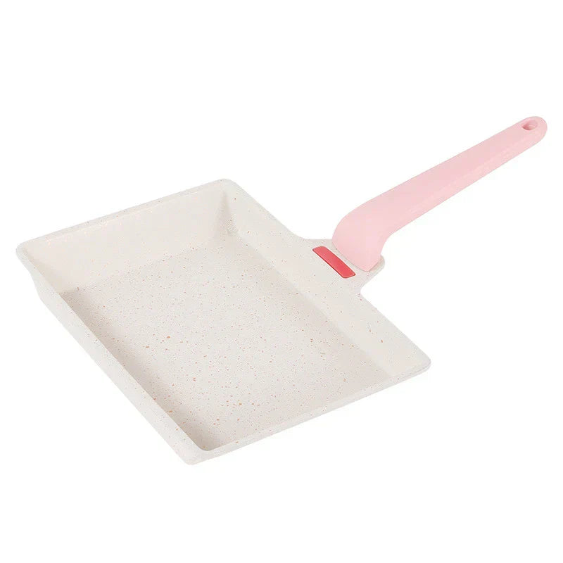 Compact 8" Non-Stick Square Frying Pan for Perfect Pancakes