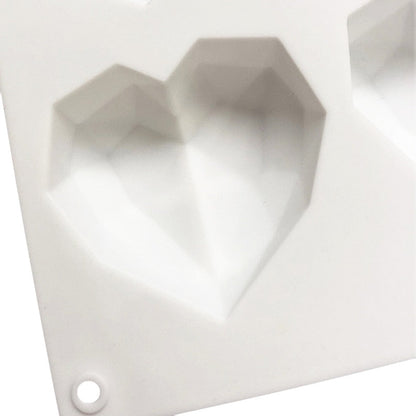 Heart-Shaped Silicone Baking Molds for Perfect Treats