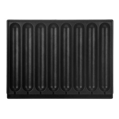 Multi-Sausage Grilling Plate with 8 Slots for Gas Cooking