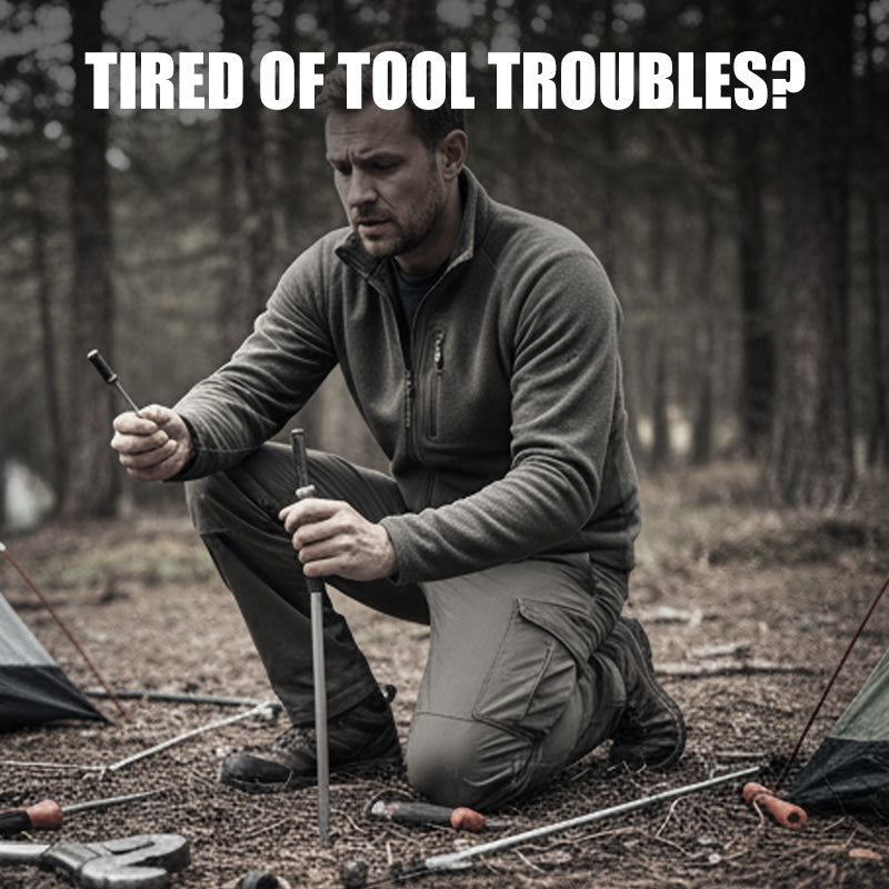 All-in-One Compact Tool with Pliers | Perfect for Home & Adventure