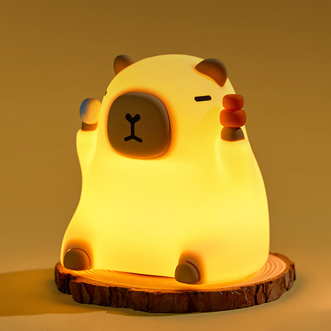Capybara Squishy Night Light – Perfect Gift for All Ages