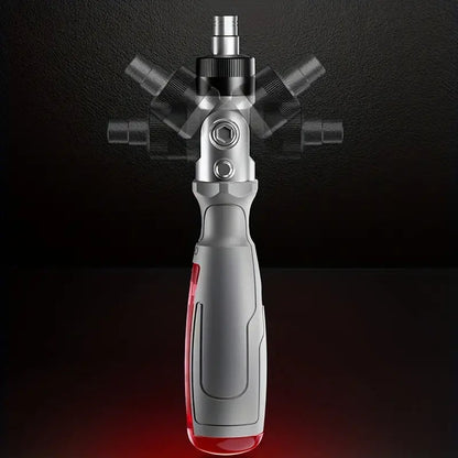 Versatile Precision Screwdriver Set with Adjustable Angle Head