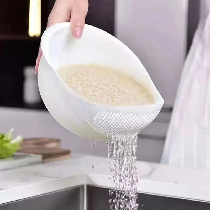 20 cm Plastic Kitchen Strainer and Washing Bowl
