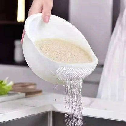 20 cm Plastic Kitchen Strainer and Washing Bowl