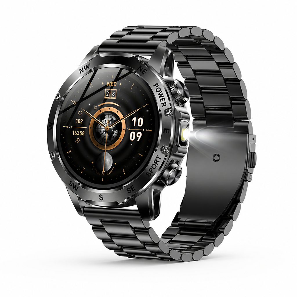 1.53-Inch Water-Resistant Smartwatch with Bluetooth Calling