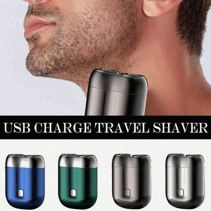Compact Waterproof Electric Shaver | USB Rechargeable | 60-Minute Runtime