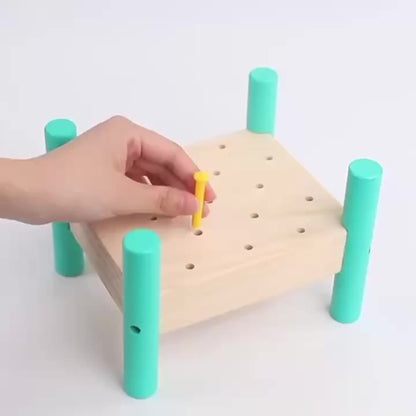 Interactive Hammer Game for Kids | Enhances Motor Skills & Coordination | Wooden Toy