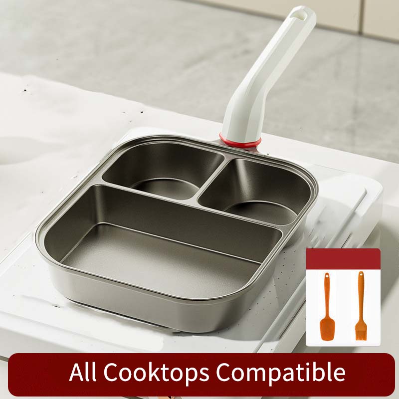 3-in-1 Large Capacity Pan with Cup Shape