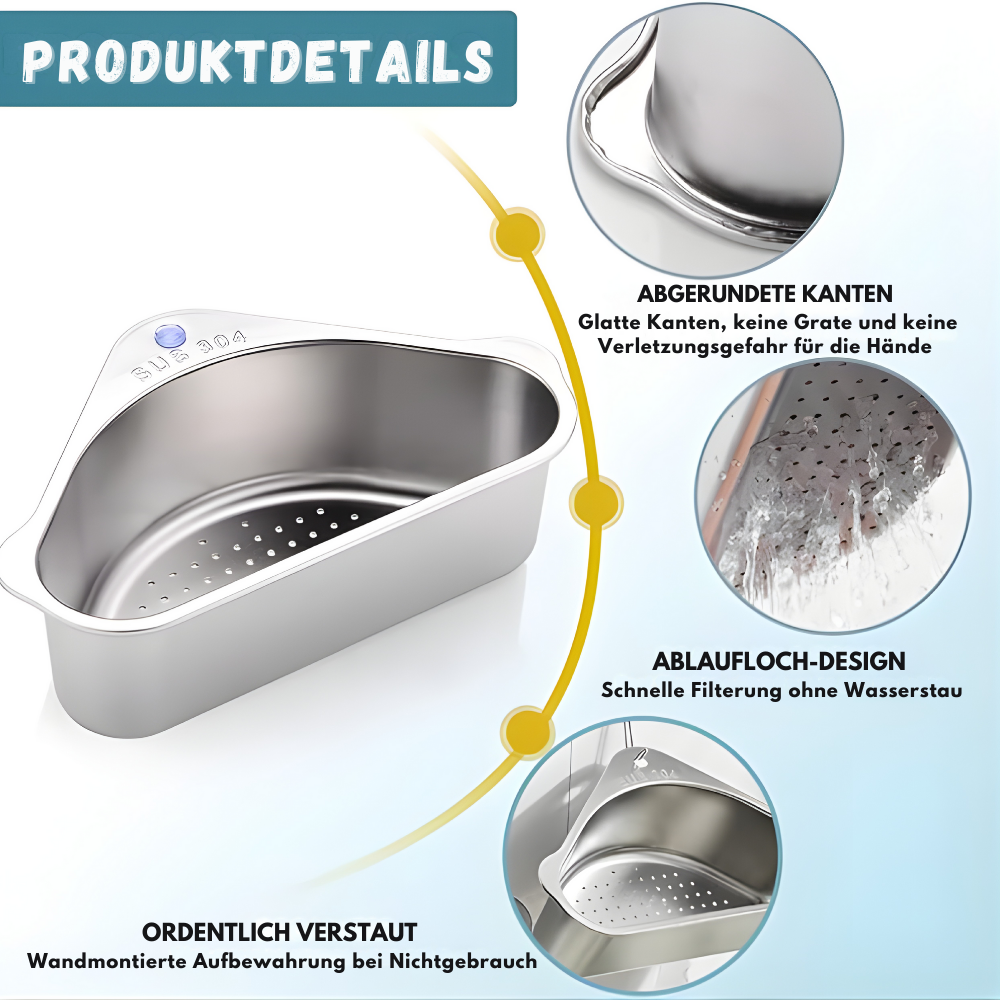 Instantly Keep Your Kitchen Sink Clean and Clog-Free