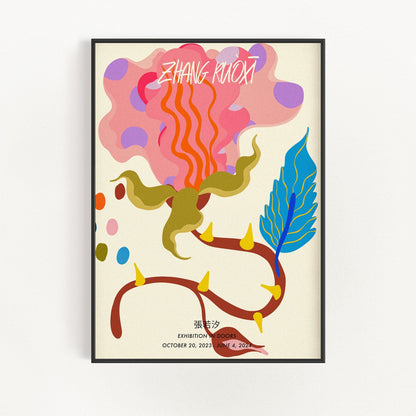 Vibrant Floral Art Print | BloomVista