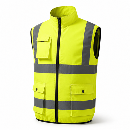 Breezy Comfort Wearable Cooling Vest with Integrated Fan