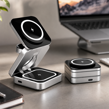 Fast Charging 3-in-1 Quick Charger for Easy Use