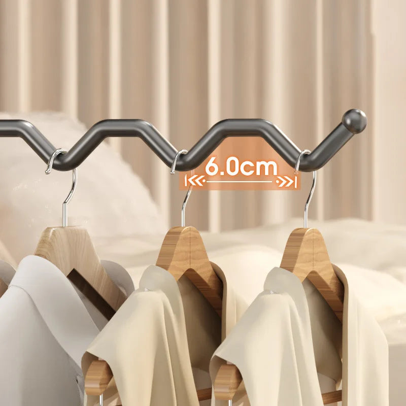 Collapsible Stainless Steel Clothes Hanger - Versatile Travel and Hotel Dryer